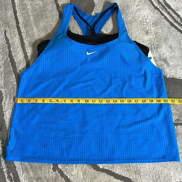 NIKE WOMEN'S 2-PIECE RACEBACK Mesh TANKINI SWIMMING SUIT SET - Picture 11 of 15
